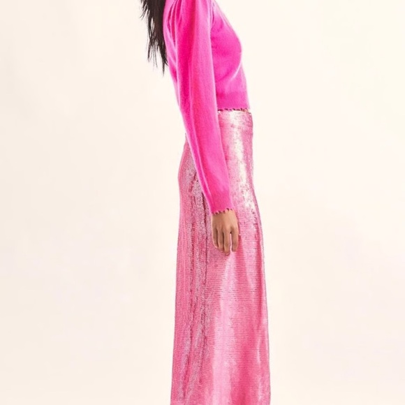 NWT LoveShackFancy Cadena Skirt - Picture 5 of 6